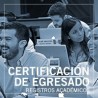 Certificación matrícula